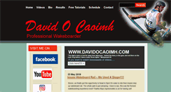 Desktop Screenshot of davidocaoimh.com