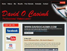 Tablet Screenshot of davidocaoimh.com